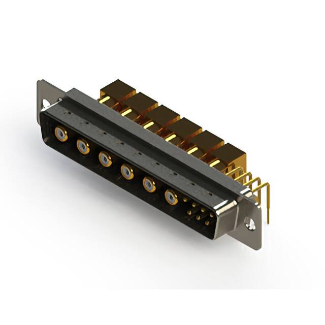 629-13W6640-7T1 EDAC Inc.  Conjuntos de conectores D-Sub